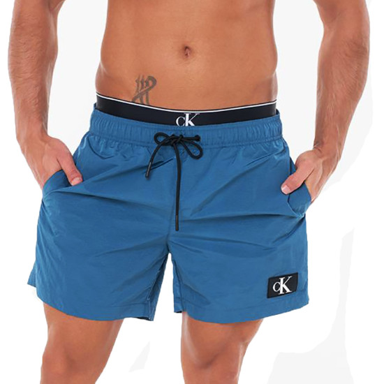 Calvin Klein Ανδρικό μαγιό Medium Double Waistband Swimshorts